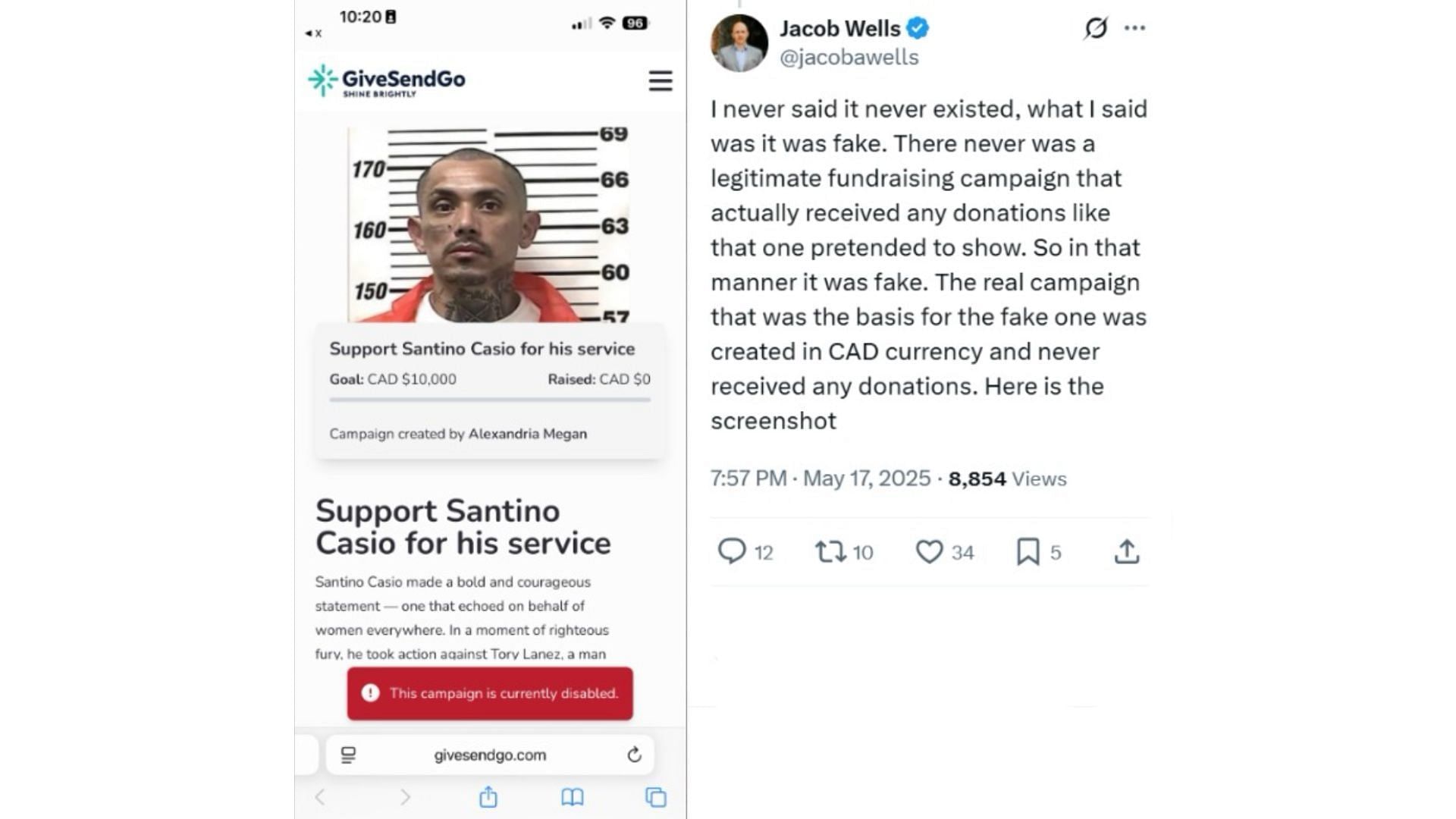 Jacob Wells' comment (Image via X/ @jacobawells)